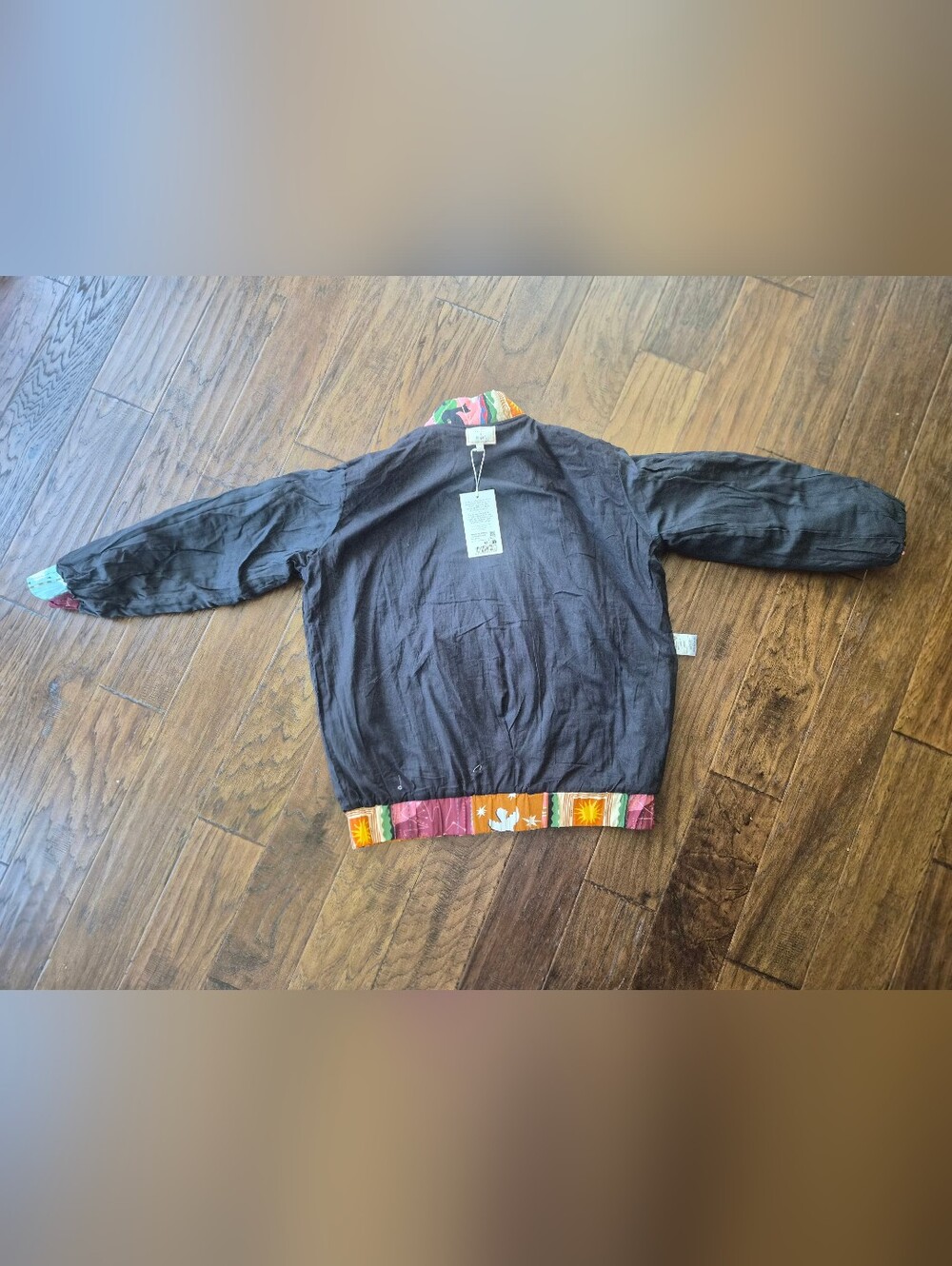 *NWT* [Sezane X Pangea] Richie Patchwork Quilted Jacket, Size 36/4 - Picture 6 of 12